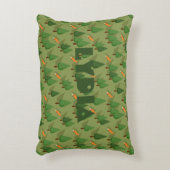 パーソナライズド フォレスト フォックス ベイビー アクセントクッション (正面(垂直))