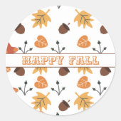 パーソナライズド・フォール ラウンドシール (正面)