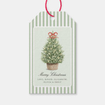 パーソナライズド プレピー コースタル ツリー クリスマス