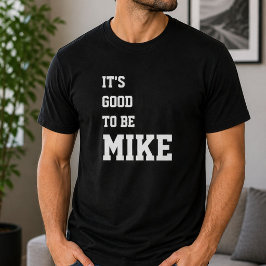 パーソナライズド マイクの誕生日おめでとう Funny Tシャツ