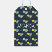 パーソナライズド マルガリータ ブライズメイド パーティー ギフトタグ (正面)