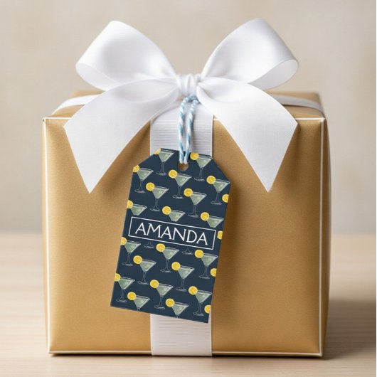 パーソナライズド マルガリータ ブライズメイド パーティー ギフトタグ