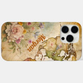 パーソナライズド ヴィンテージ マップ Case-Mate iPhoneケース (裏面 (横))