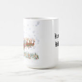 パーソナライズド 喜びのクリスマス コーヒーマグカップ (中央)