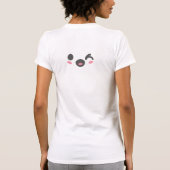 パーソナライズド 彼女は筋肉をインストール中 ローディング Tシャツ (裏面)