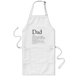 パーソナライズド Dad 定義 引用 名言 ロングエプロン