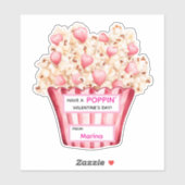 パーソナライズド“Have a Poppin’ Valentine’s Day” シール (シート)
