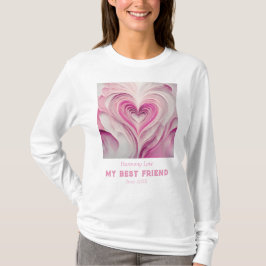 パーソナライズド "Pure Love" - 私の親友 Tシャツ