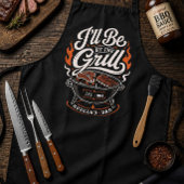 パーソナライズドBBQグリルマスターエプロンギフト(父の日) エプロン