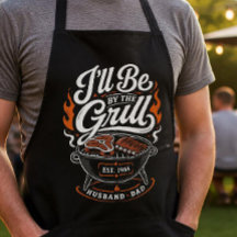 パーソナライズドBBQグリルマスターエプロンギフト(父の日)
