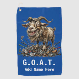 パーソナライズドG.O.A.T. ゴルフタオル
