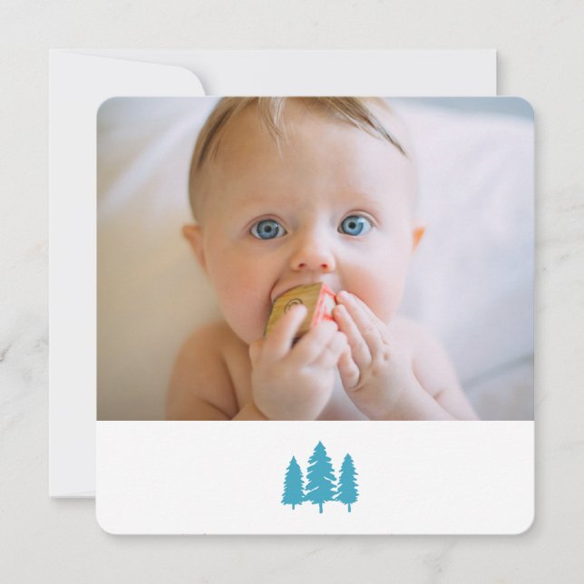 パーソナライズハッピーバースデー写真の画像 (正面)