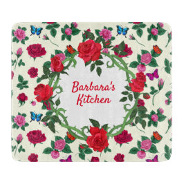 パーソナライズバラガーデン カッティングボード
