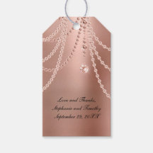 パーソナライズバラ金ゴールドパールダイヤモンドきらきら光るズ結婚