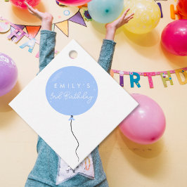 パーソナライズバルーンパーティー 誕生日 洗礼 フェイバータグ