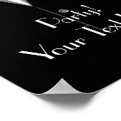 パーソナライズパーティーポスターTuxedo Art ポスター (角)