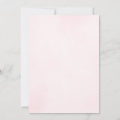 パーソナライズフローラ結婚式招待状 招待状 (裏面)