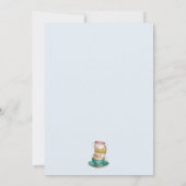 パーソナライズブライダルシャワーティーパーティー 案内状 (裏面)