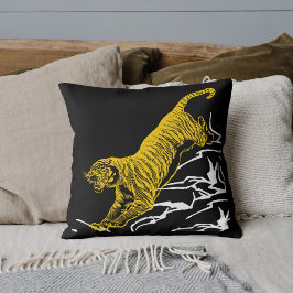 パーソナライズプリントサファリワイルドライフキャットデザイン クッション