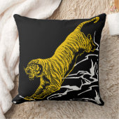 パーソナライズプリントサファリワイルドライフキャットデザイン クッション (ブランケット)