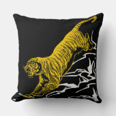 パーソナライズプリントサファリワイルドライフキャットデザイン クッション (正面)