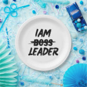 パーソナライズプレートのIAMリーダーが不正 ペーパープレート (パーティー)