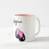 パーソナライズベビーギフトマグ ツートーンマグカップ (正面右)