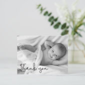 パーソナライズベビー誕生のお知らせ ポストカード (スタンド正面)