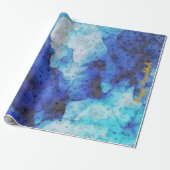 パーソナライズホリデーハッピーハヌッカラッピング紙 ラッピングペーパー (アンロールド)