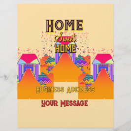 パーソナライズホームスイートホーム実在エステートフライヤー レターヘッド