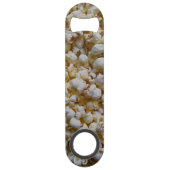 パーソナライズポップコーンの平静そしてあなたの文字を保って下さい スピード栓抜き (裏面)