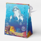 パーソナライズマリーンテーマボーイズハッピーバースデー フェイバーボックス (裏面サイド)