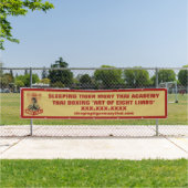 パーソナライズムエタイ武術アーツスクールラージ 横断幕 (インサイチュ)