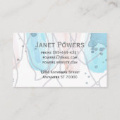 パーソナライズモダンカスタムする名刺 名刺 (裏面)