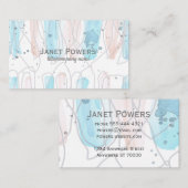 パーソナライズモダンカスタムする名刺 名刺 (正面/裏面)