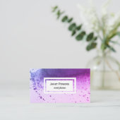 パーソナライズモダンカスタムする名刺 名刺 (スタンド正面)