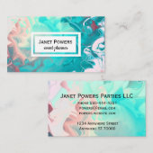 パーソナライズモダンカスタムする名刺 名刺 (正面/裏面)