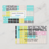 パーソナライズモダンカスタムする名刺 名刺 (正面/裏面)