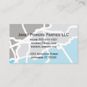 パーソナライズモダンカスタムする名刺 名刺 (裏面)