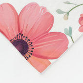 パーソナライズモノグラムのフリースブランケット フリースブランケット (角)