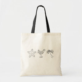 パーソナライズラストスプラッシュビーチバチェロレッテトート トートバッグ