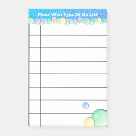 パーソナライズリストをするため ポストイット