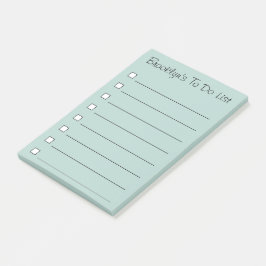 パーソナライズリスト-ポスト・イット--をするため ポストイット