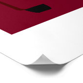 パーソナライズヴィンテージエディンバラダブルデッカーバスPo ポスター (角)