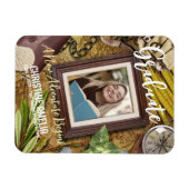 パーソナライズヴィンテージ冒険者テーマのお知らせ マグネット (横)