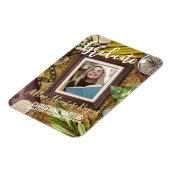 パーソナライズヴィンテージ冒険者テーマのお知らせ マグネット (左側)