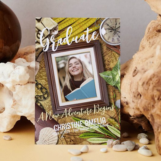 パーソナライズヴィンテージ冒険者テーマのお知らせ 招待状