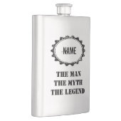 パーソナライズ人の神話の伝説の鋼鉄フラスコ フラスク (右)