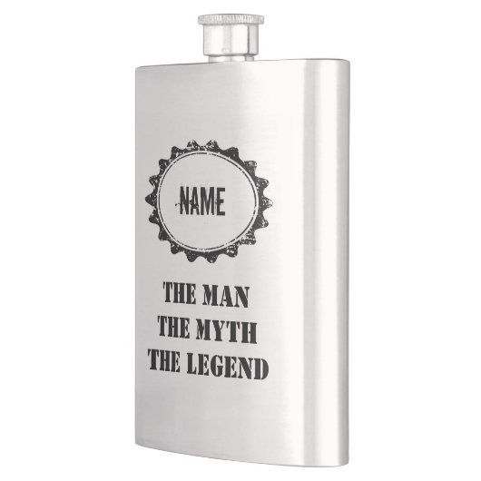 パーソナライズ人の神話の伝説の鋼鉄フラスコ フラスク (左)