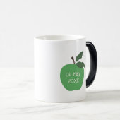 パーソナライズ先生ギフトapple カスタム モーフィングマグカップ (正面右)